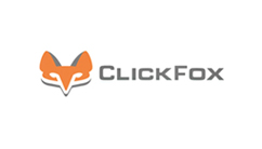 Corporate Ink B2B Tech PR client ClickFox logo.