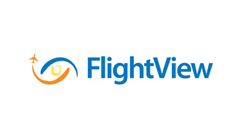 Corporate Ink B2B Tech PR client FlightView logo.
