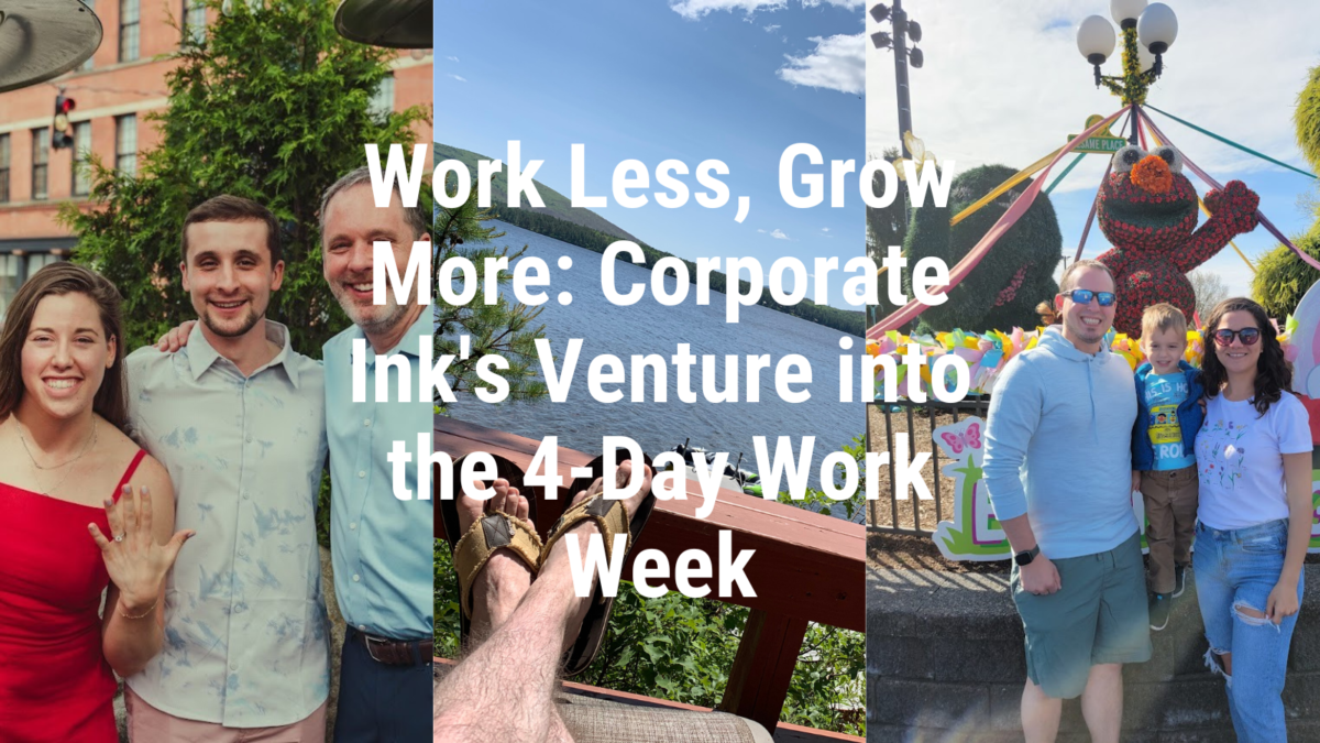 Corporate Ink is one of the first PR agencies to offer it's employees a flexible four-day work week.